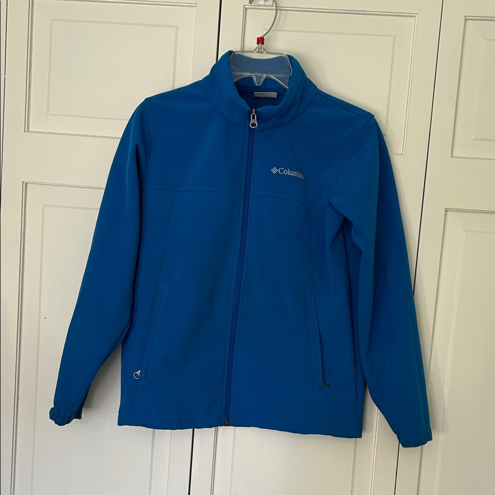 Columbia Youth Large Vibrant Blue Utility Jacket